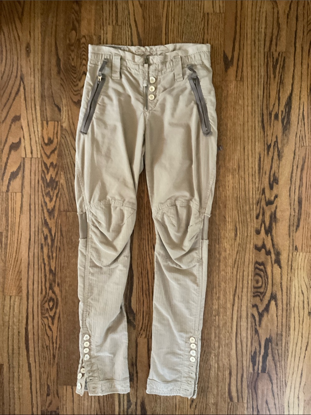 Vintage Marithe Francois Girbaud Khaki Utility Pants